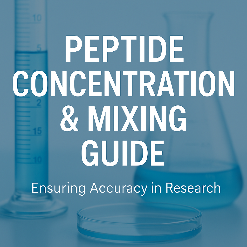 Peptide Concentration: Avoiding Over-Concentration in Research