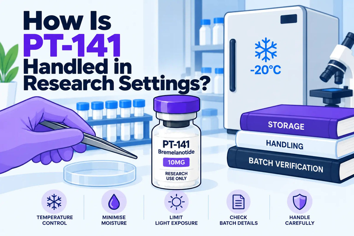 How Is PT-141 Handled in Research Settings?