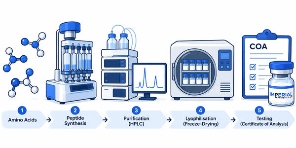 How Peptides Are Manufactured: From Synthesis to Testing