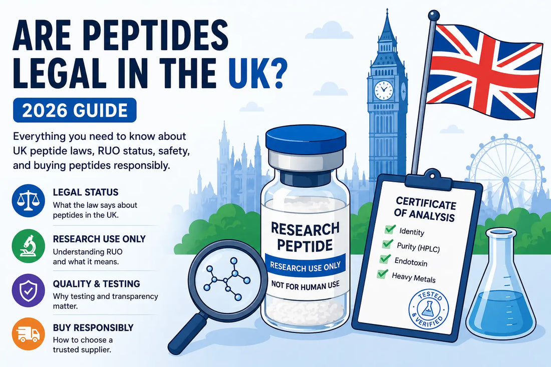 Are peptides legal in the UK? What You Need to Know in 2026