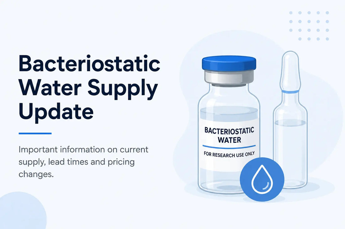 Bacteriostatic Water Shortage: What Researchers Need to Know