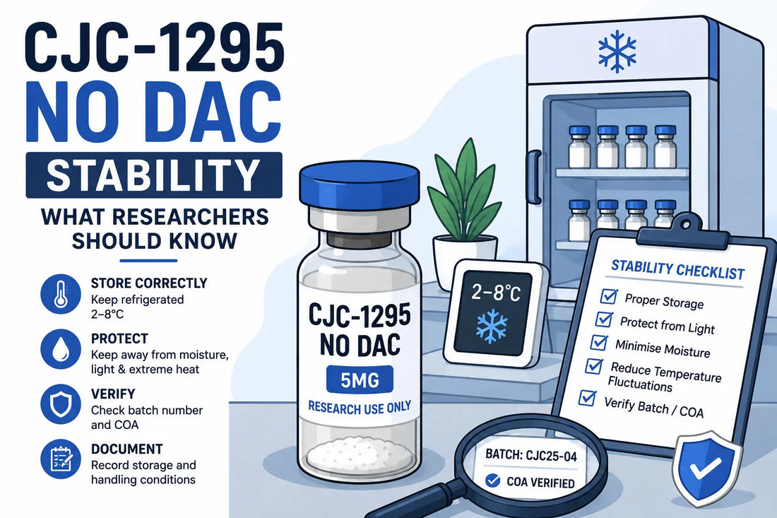 CJC-1295 No DAC Stability: What Researchers Should Know