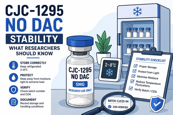 CJC-1295 No DAC Stability: What Researchers Should Know