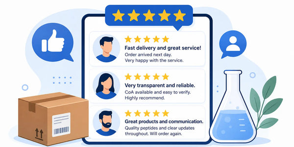 What Our Customers Say About Imperial Peptides UK