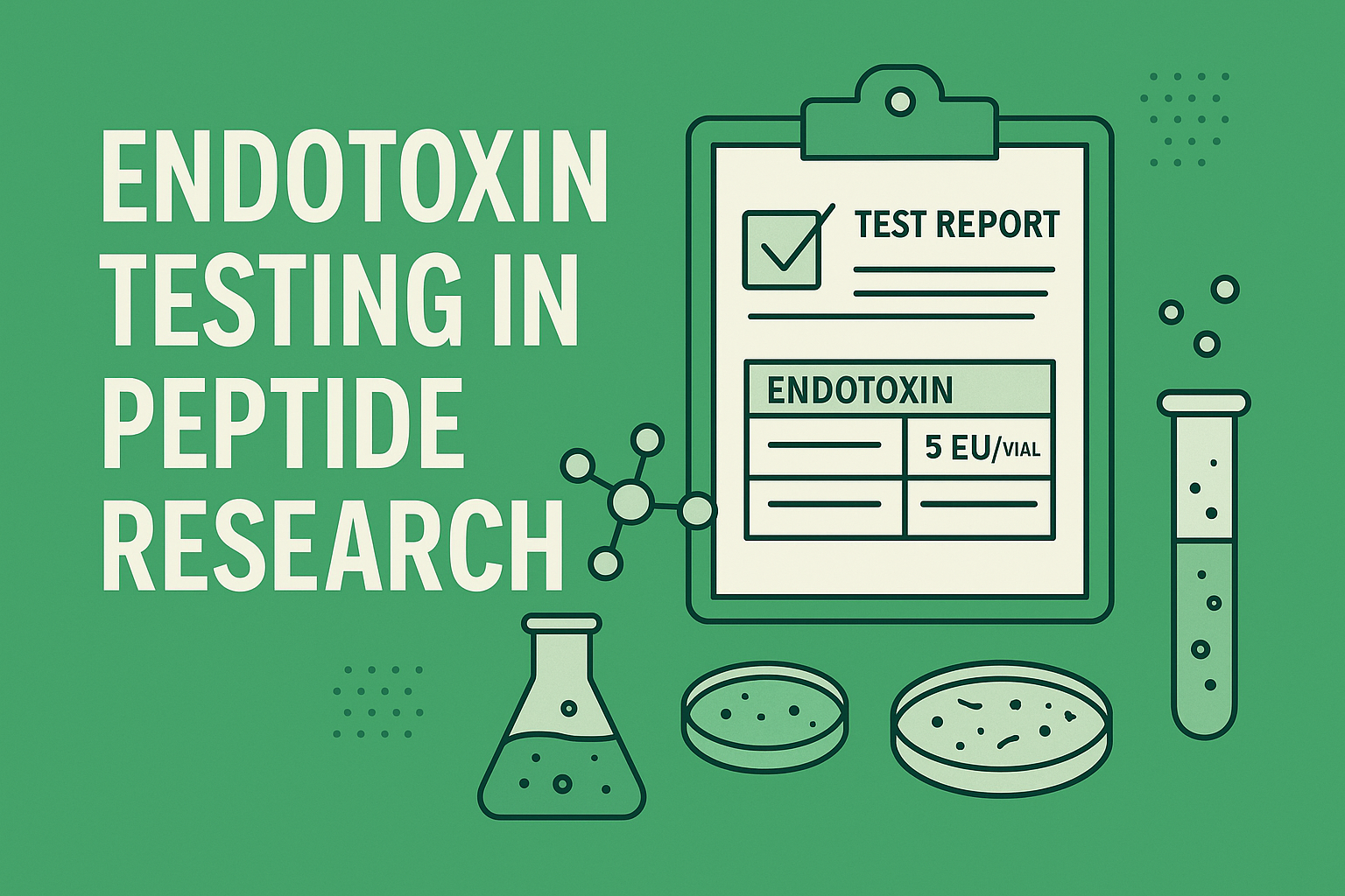 Endotoxin Testing in Peptide Research: Why It Matters for Reliable Scientific Results