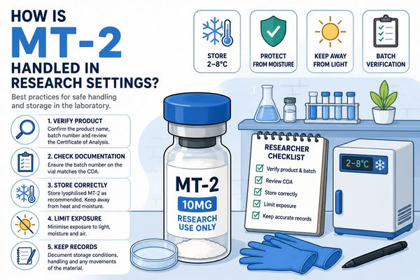 How Is MT-2 Handled in Research Settings?