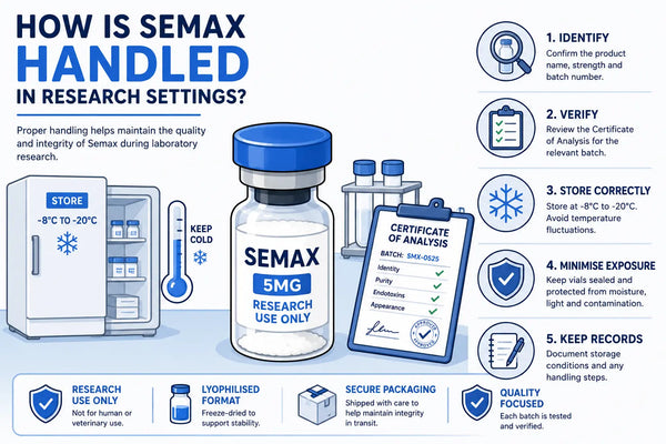 How Is Semax Handled in Research Settings?
