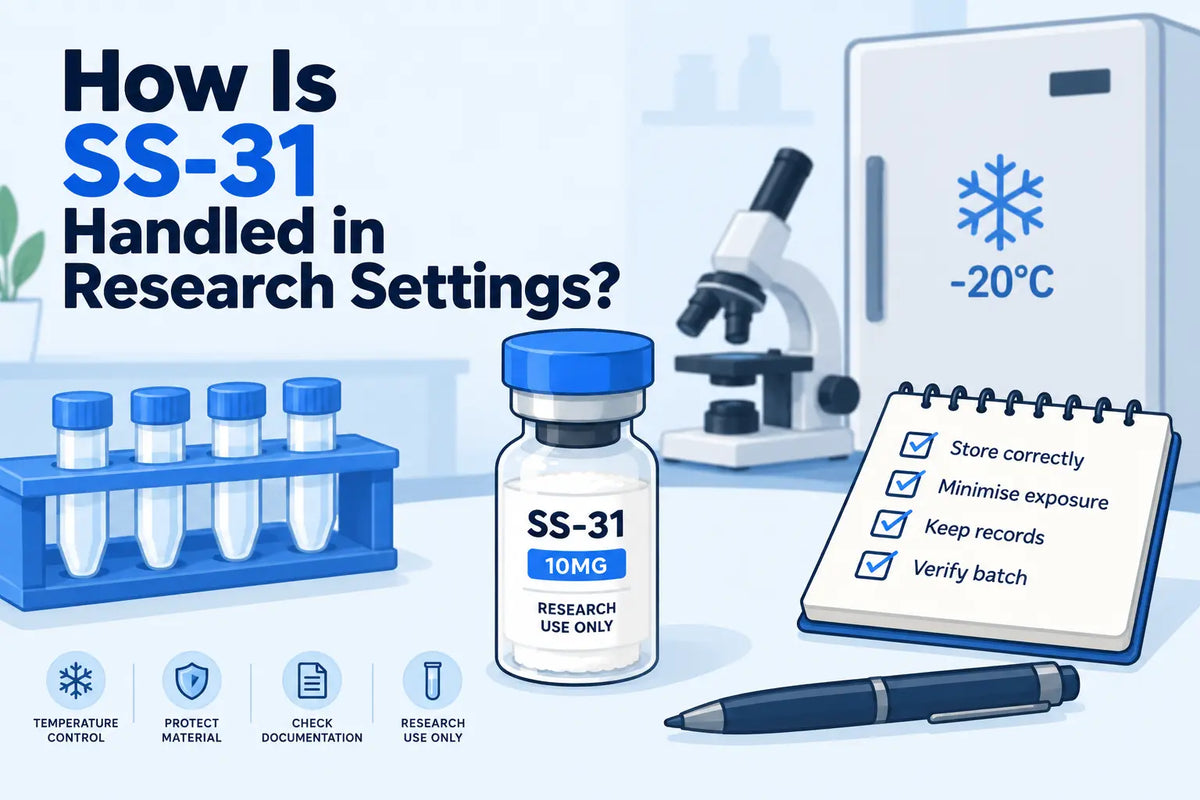 How Is SS-31 Handled in Research Settings?