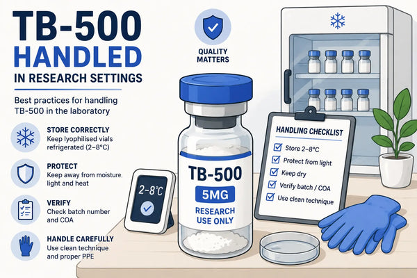 How Is TB-500 Handled in Research Settings?