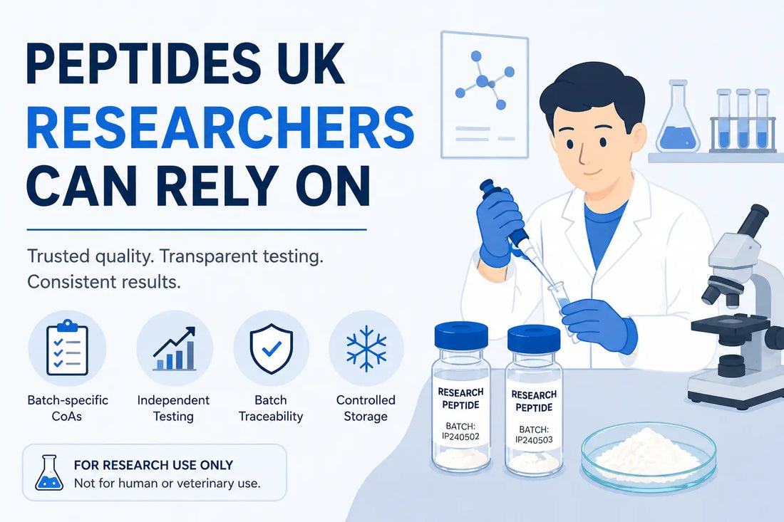 Peptides UK Researchers Can Rely On