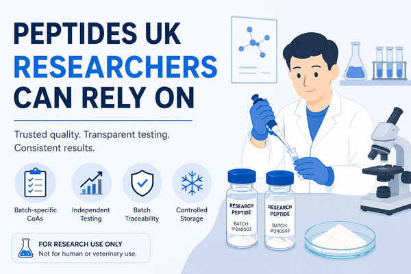 Peptides UK Researchers Can Rely On