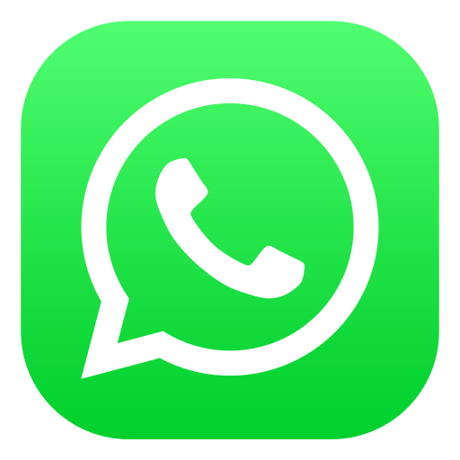 WhatsApp logo with a green background